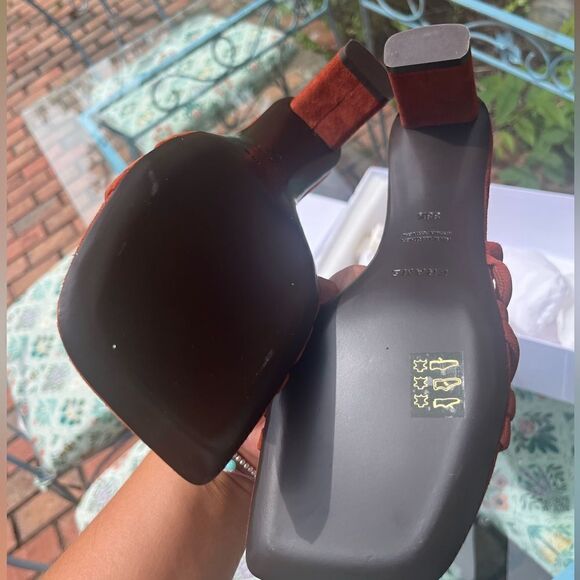 FRAME Le Tonga Suede Mules NIB - Picture 13 of 13